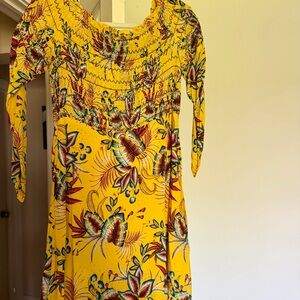 Farm Rio Floral Smocked Mini Dress - Women